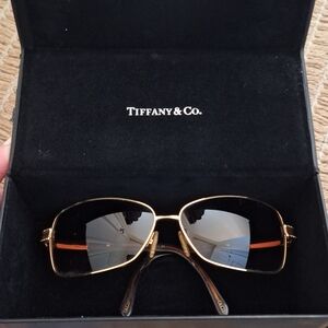 Tiffany & Co. Gold Sunglasses